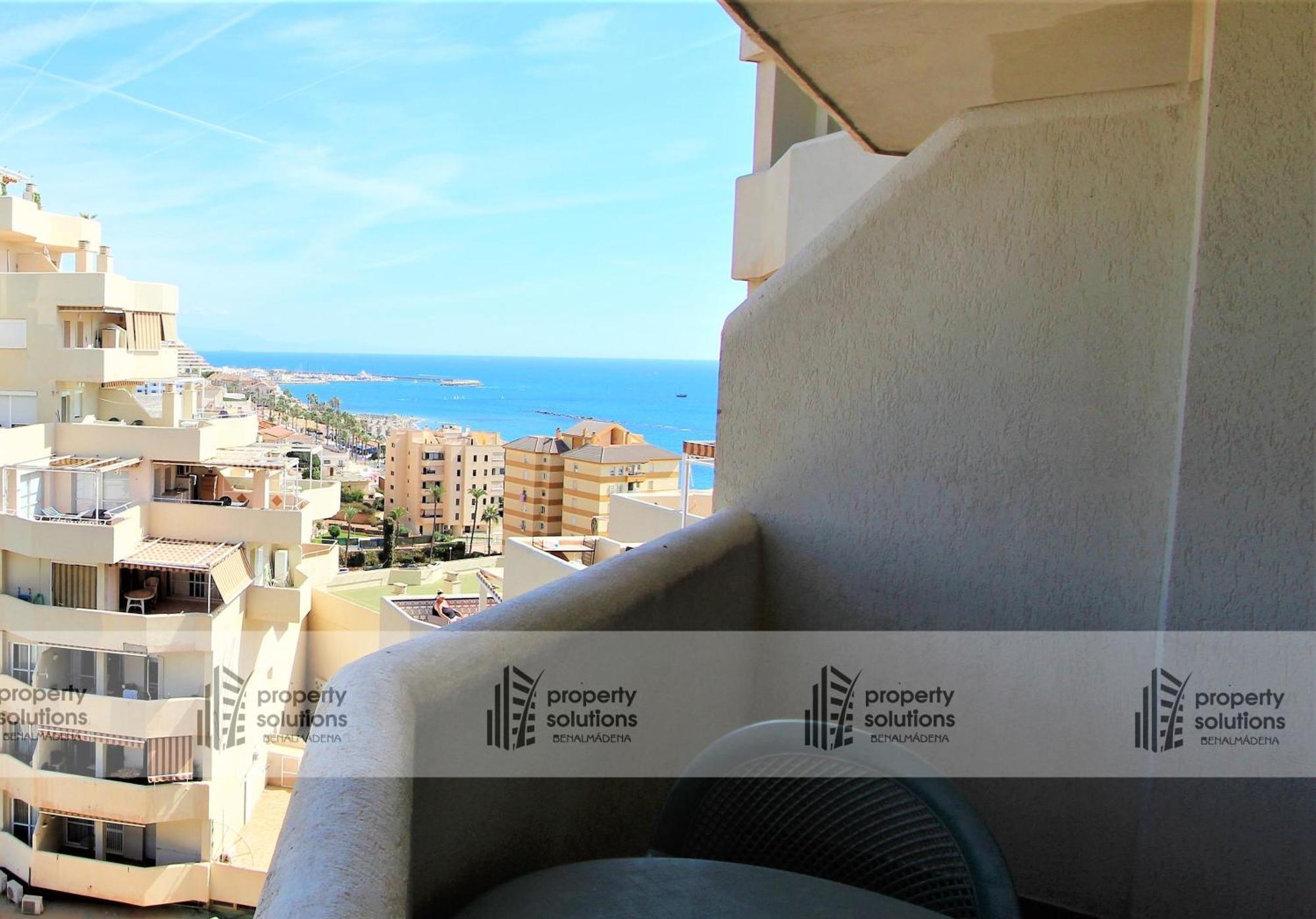 Benalbeach 1010 - Vista Al Mar - Piscina Todo El Ano - Primera Linea De Playa Benalmádena Eksteriør billede